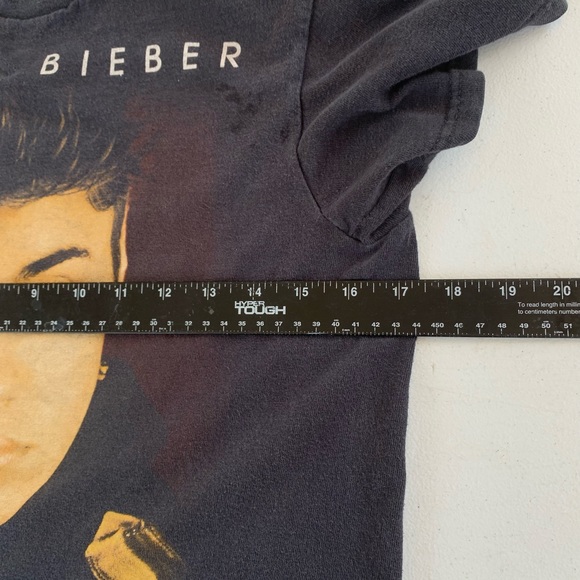 Justin Bieber Believe tour 20012/2013 rap T-shirt Size S - Picture 5 of 6
